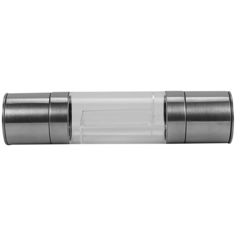 2 in 1 Salt and Pepper Grinder Set Adjustable Ceramic Salt Pepper Mill ShakersE2