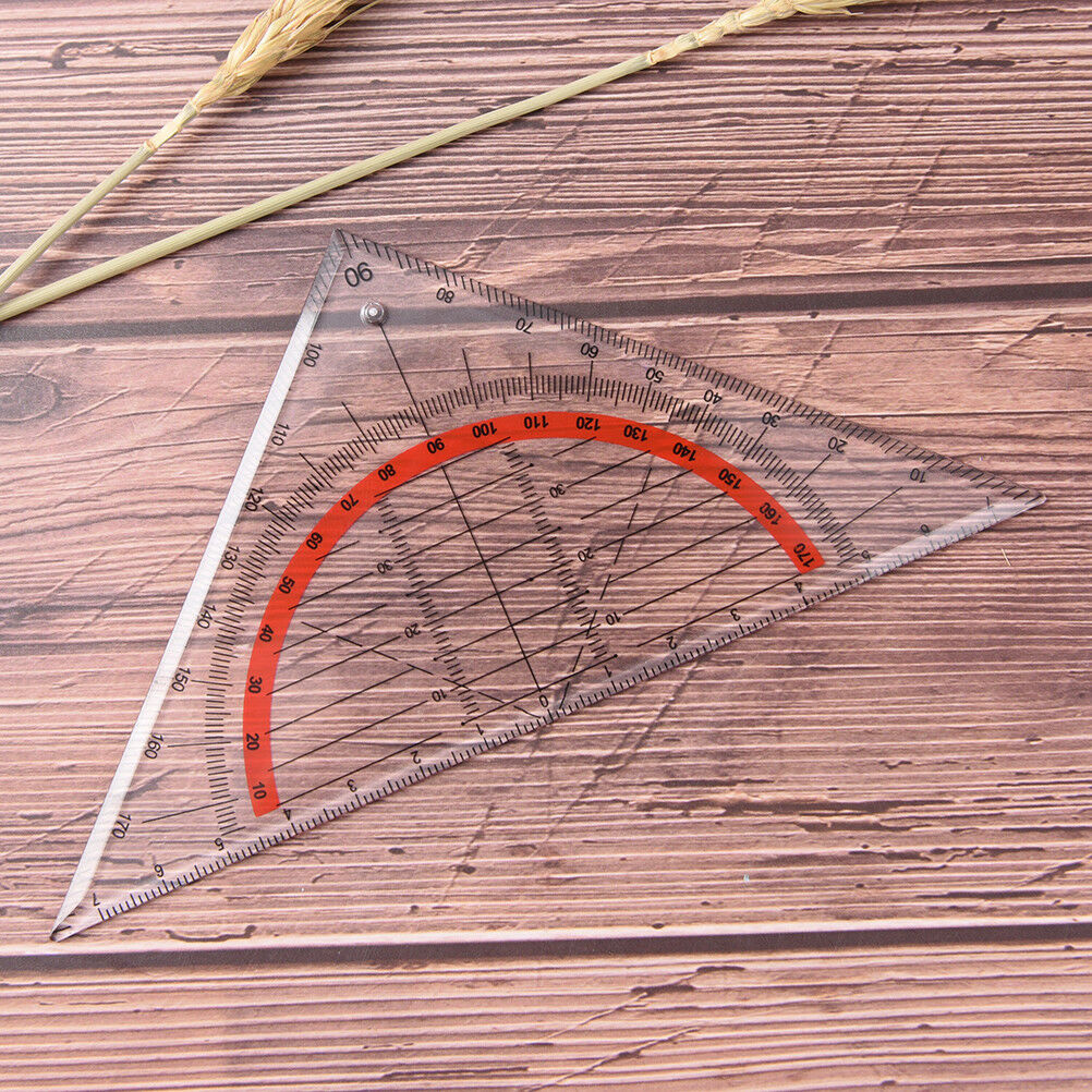 Multifunction Triangular Ruler Scribing Ruler Triangle Rulers Tools 45 de.l8