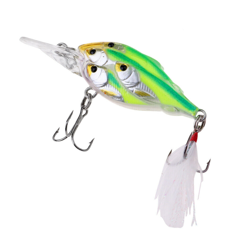 Fishing Line Winder Fishing Lures Baits Minnow Baits Crankbait Tackle Green