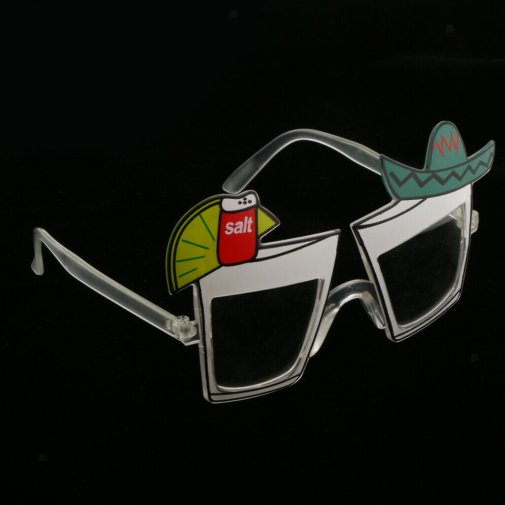 Party Glasses Cocktail Design Hat Halloween Costume Makeup Night