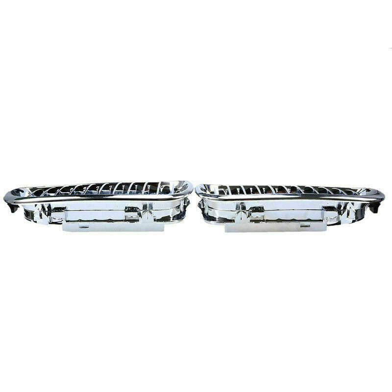 Pair Front Bumper Kidney Grille For BMW 3Series E46 320i 325xi 330xi Sedan 01-05