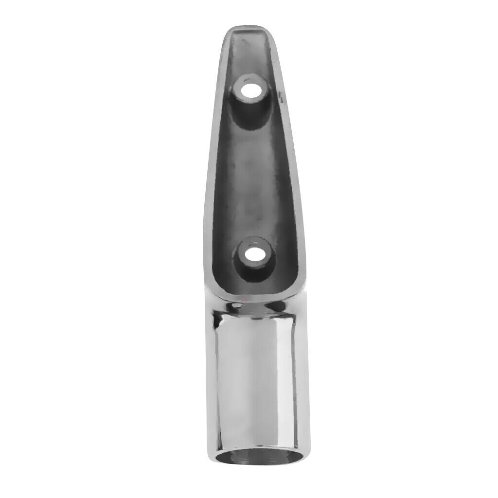Marine Boat Handrail Rail End for 22mm 7/8'' Tubing Steel Fitting