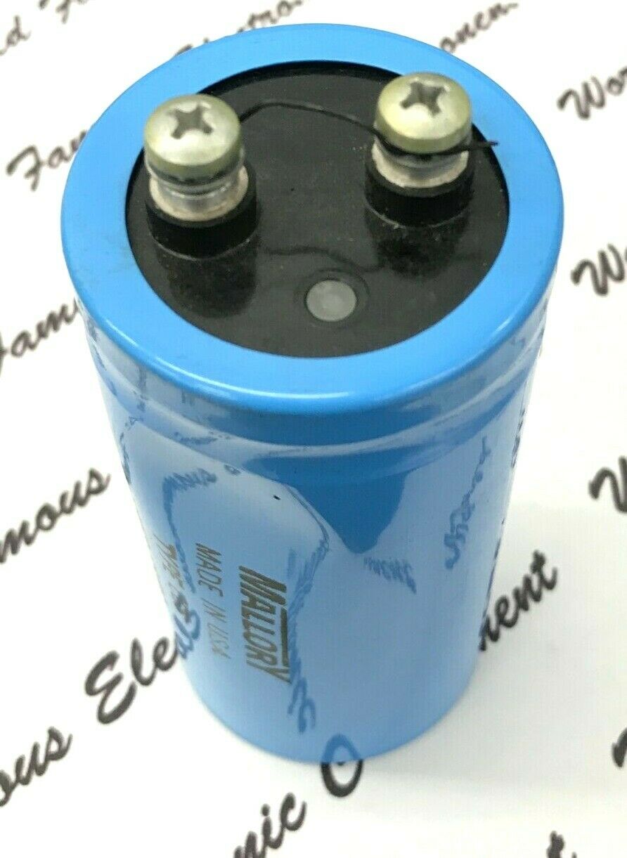 1pcs - MALLORY 8000uF 65V Screw Terminal Capacitor - CGS802U065V4C3PH