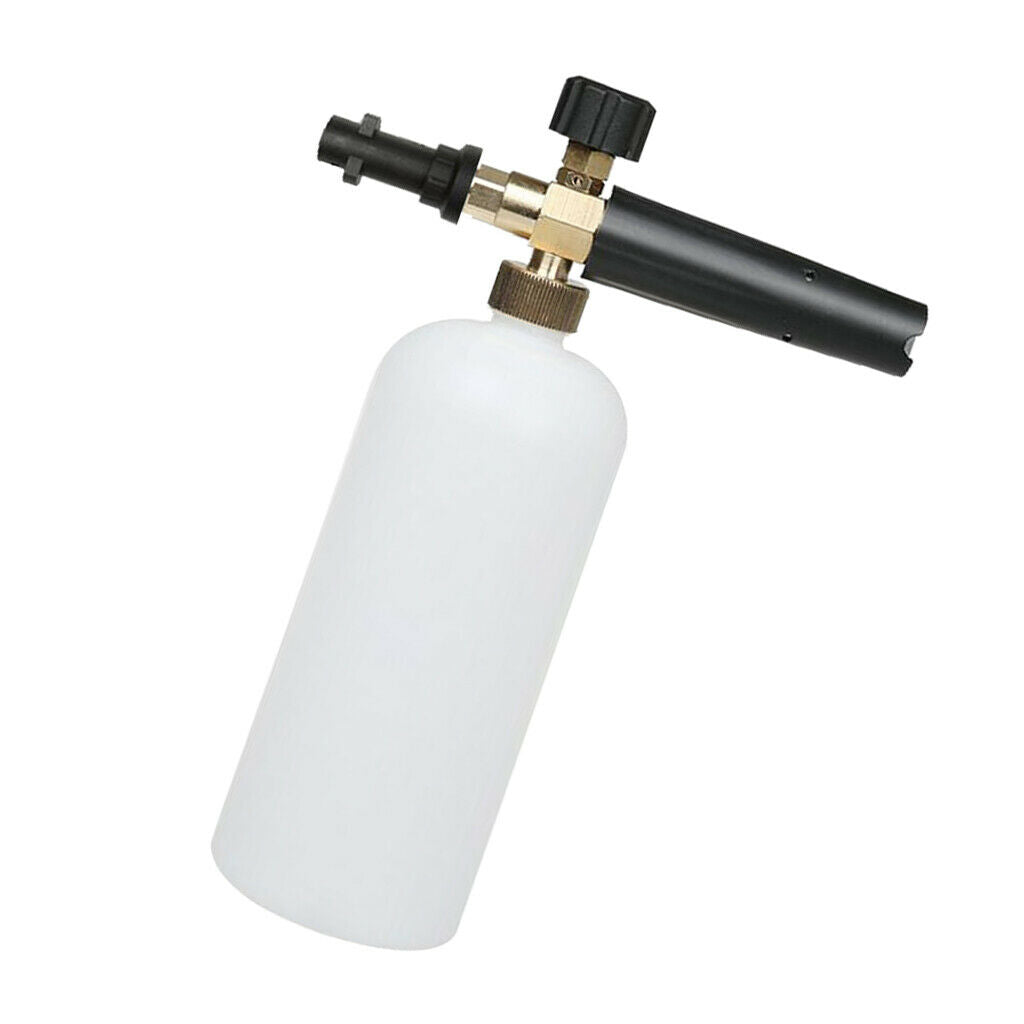 Snow Foam Washer Jet Car Wash Adjustable Lance Soap Spray 1L Bottle for Karcher