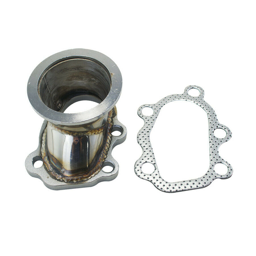 For GT25 GT28 T25 T28 Turbo Down Pipe 5 Bolt to 2.5" 63mm V band Flange Adapter