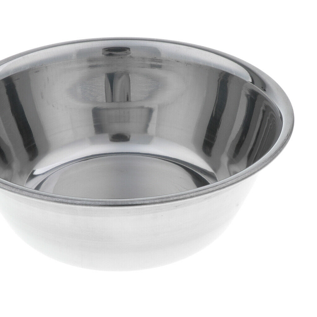 Durable 304 Stainless Steel Shaving Dressing Bowl Cooking Mixing Bowls S
