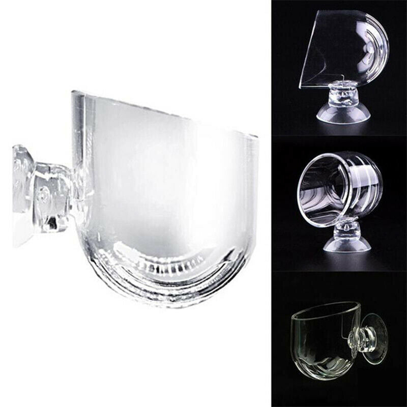 Aquarium Fish Tank Crystal Glass Pot Water Potted Aquatic Planting Cylind.l8