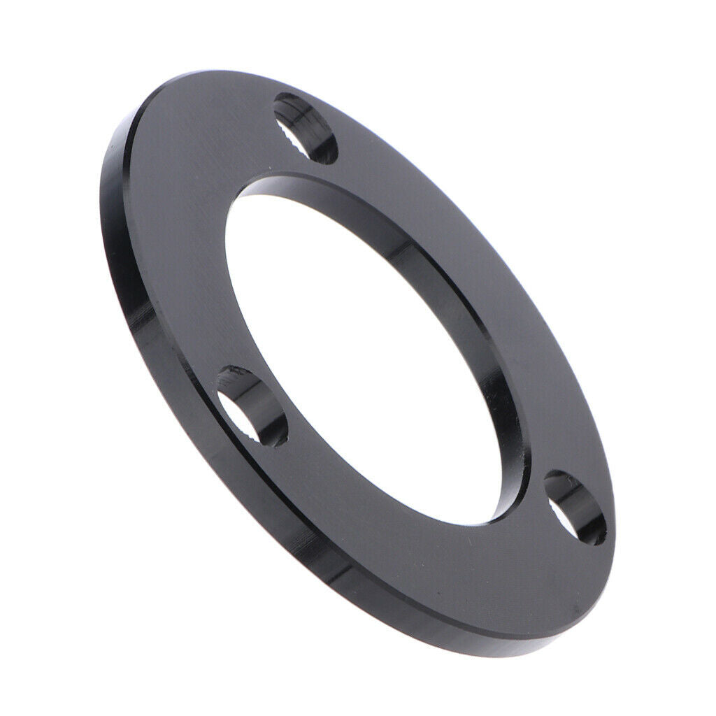 3 Bolt Aluminium Motorcycle Hub Spacer Brake Disc Rotor for Electric Bike Black