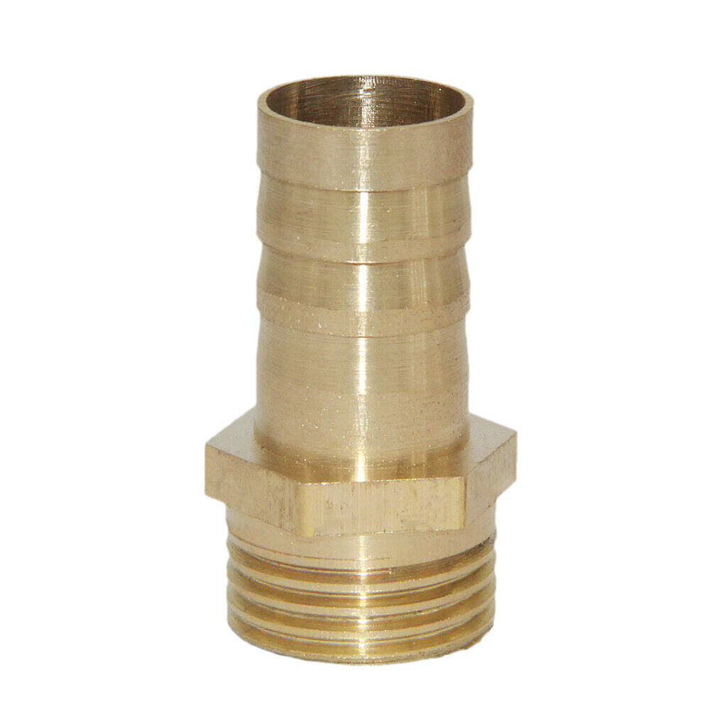 1/2" Brass Barbed Hose Fitting Coupler Rustyproof Pagoda Connector for