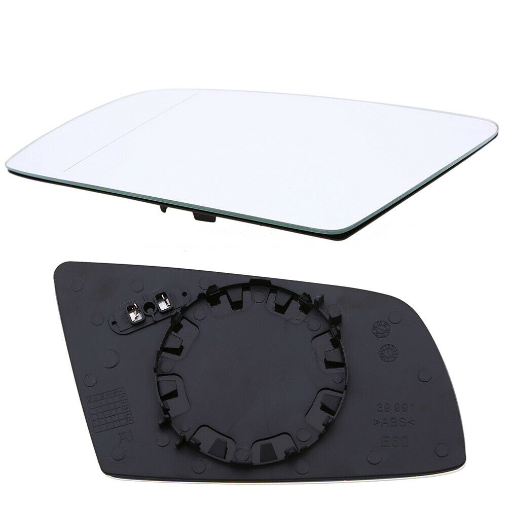 Mirror Glass Heated Front Left Driver Side Fit BMW 6-Series E64 Cabrio 2004-2010