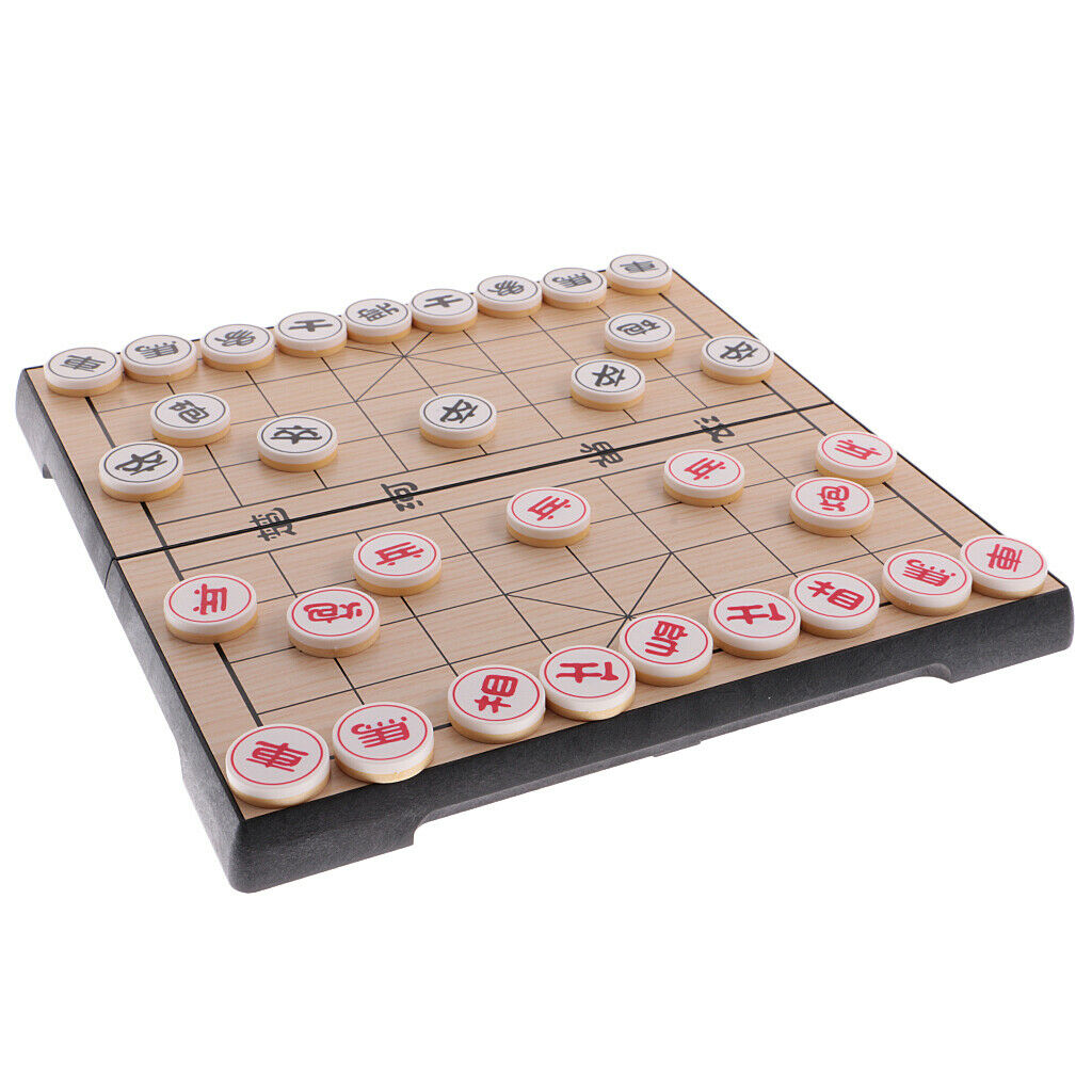 Chinese Chess Set Portable Folding Chess Board Board