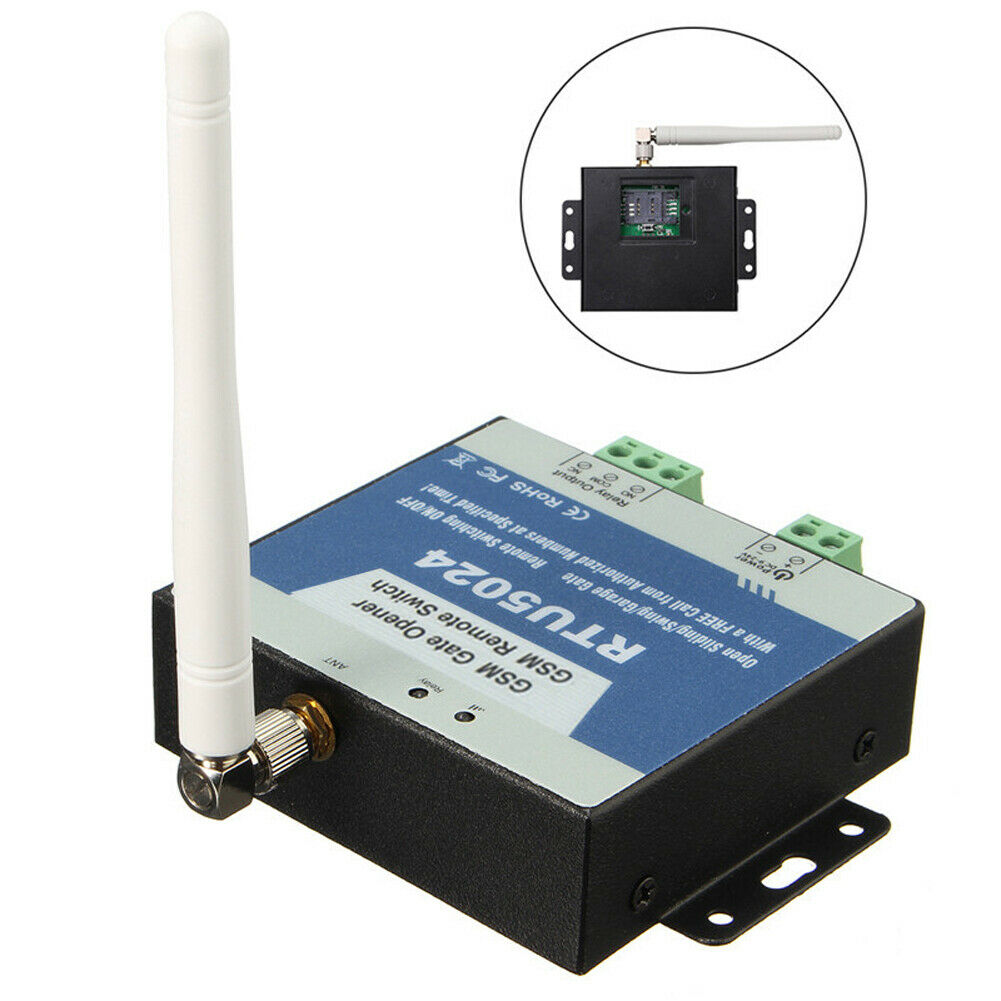 RTU5024 GSM Gate Opener Relay Switch Phone Wireless Remote Control Door Access
