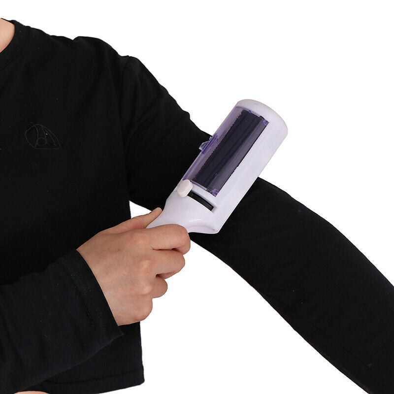 Static Clothing Dust Pets Hair Cleaner Remover Brush Suction Sweeper For .l8