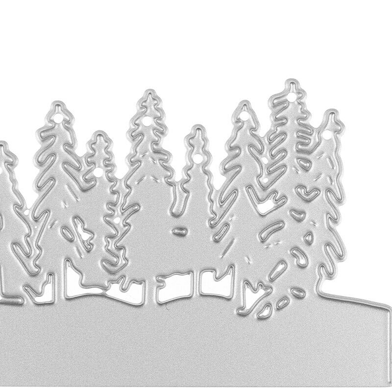 Christmas Tree Metal Cutting Dies Cut Die Mold  Scrapbook Craft Mould Stencils