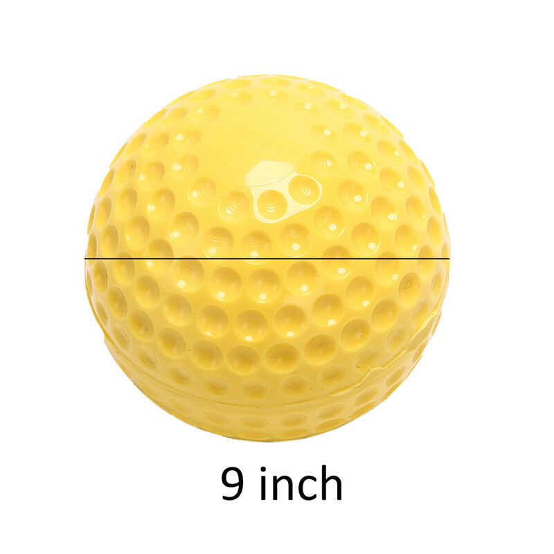 9" baseballs pu inner soft baseball balls softball training exercise baseball DD