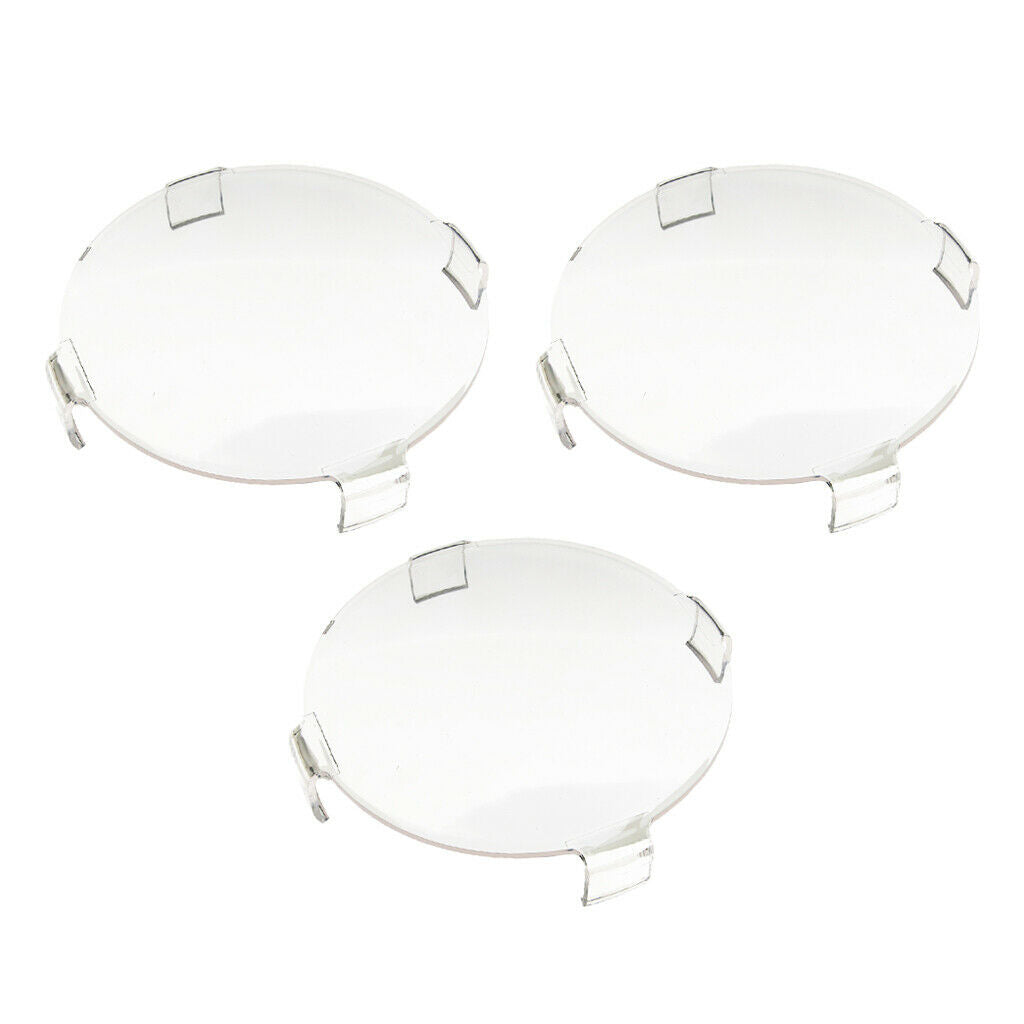 3pcs HID Xenon Driving Lights Lens Spot Work Lens 7inch* Work Lamp Cover