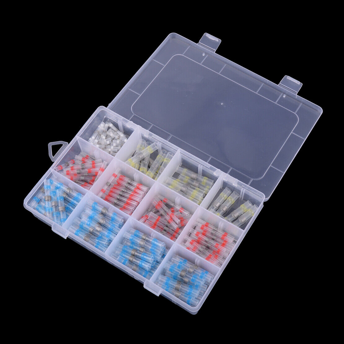 250x/Box Heat Shrink Solder Seal Sleeve Wire Connector Terminals Waterproof