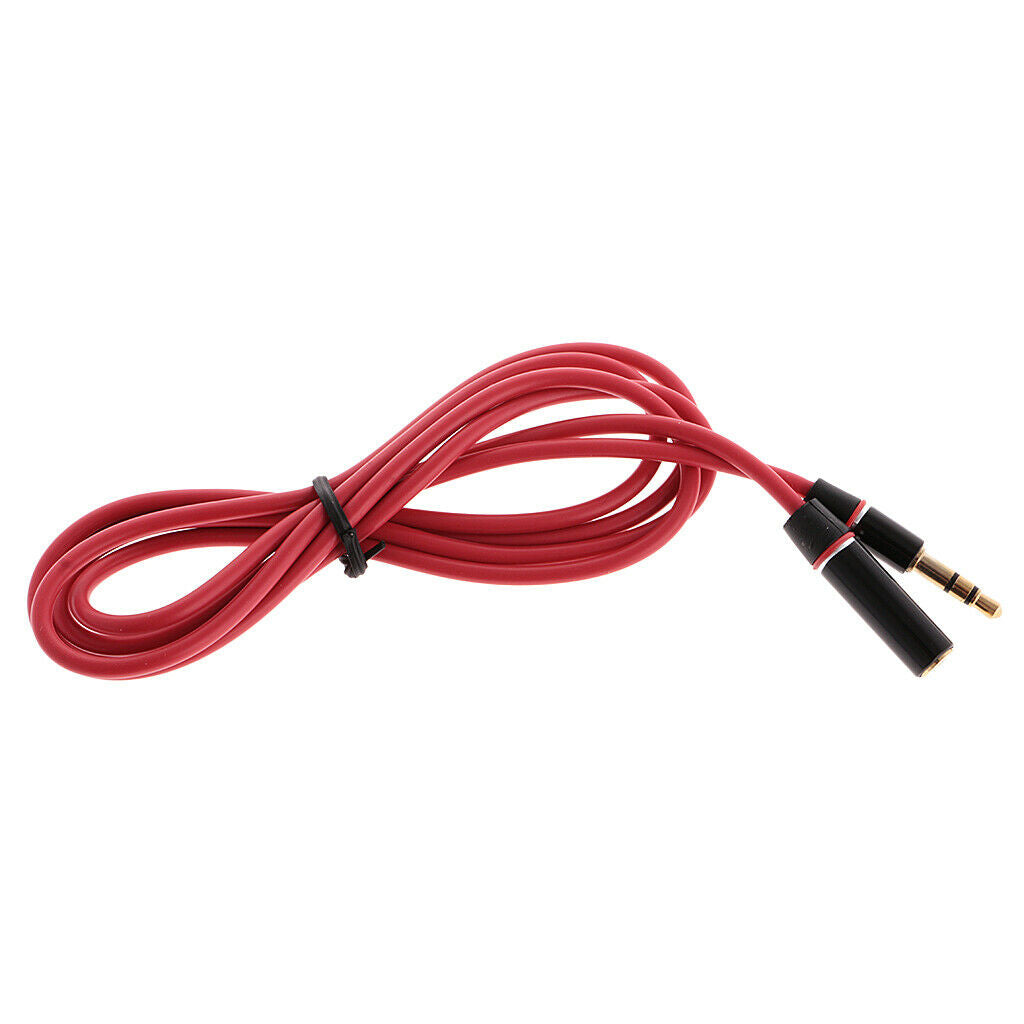 4ft 3.5mm 1/8" Stereo Audio Aux Headphone Extension Cable Cord M to F MP3