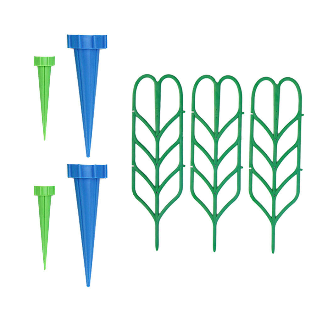 Plastic Houseplant Trellis Indoor Plant Trellis Watering Spike Cone Spikes