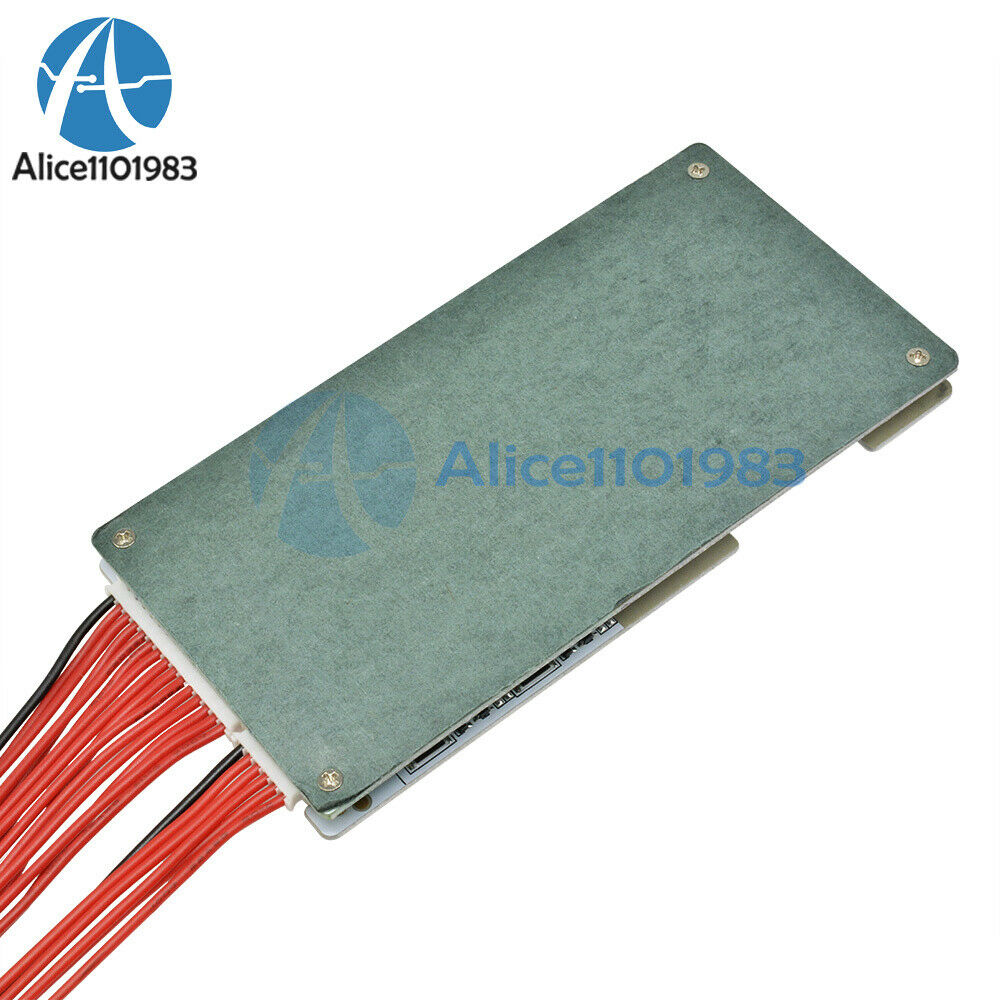 20S 72V Lithium Li-ion Polymer Battery 45A  BMS PCB Board with Balance Board