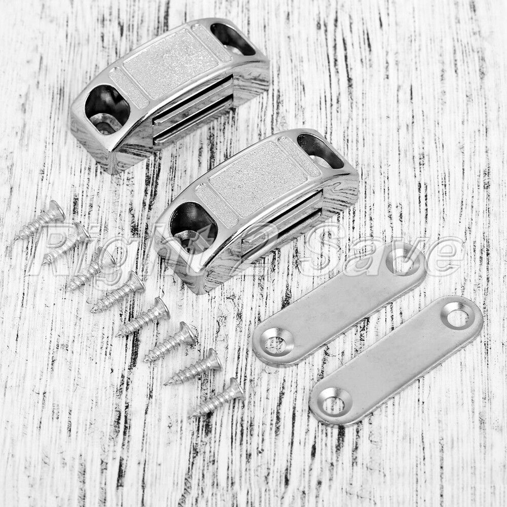 2pcs Magnetic Door Catch Cabinet Cupboard Wardrobe Furniture Hardware With Screw