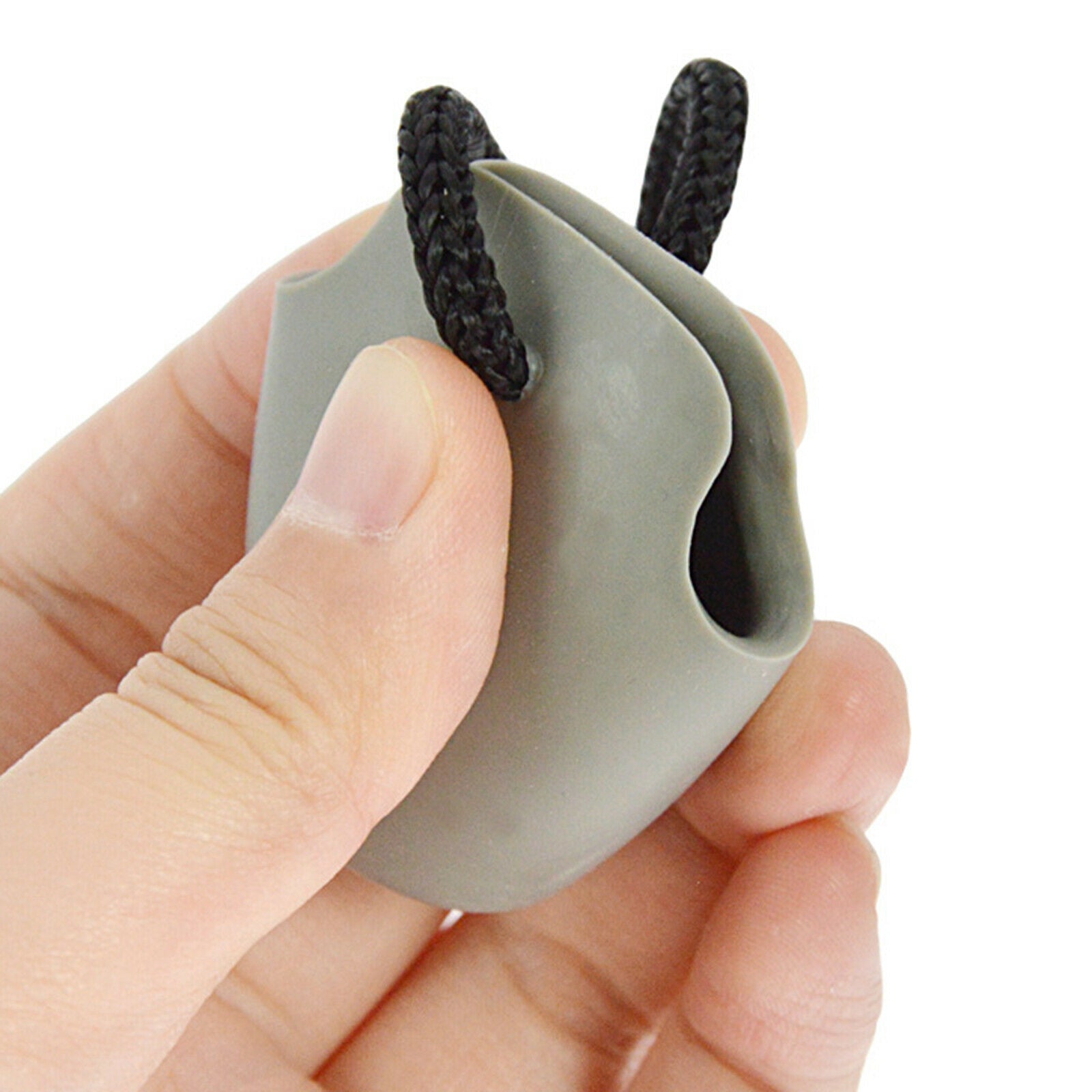 Rubber Kayak Scupper Plug U Shape Yacht Drain Holes Bung with Cord Parts