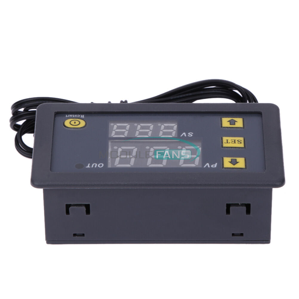 12V 20A W3230 LCD Digital Thermostat Temperature Controller Meter Regulator