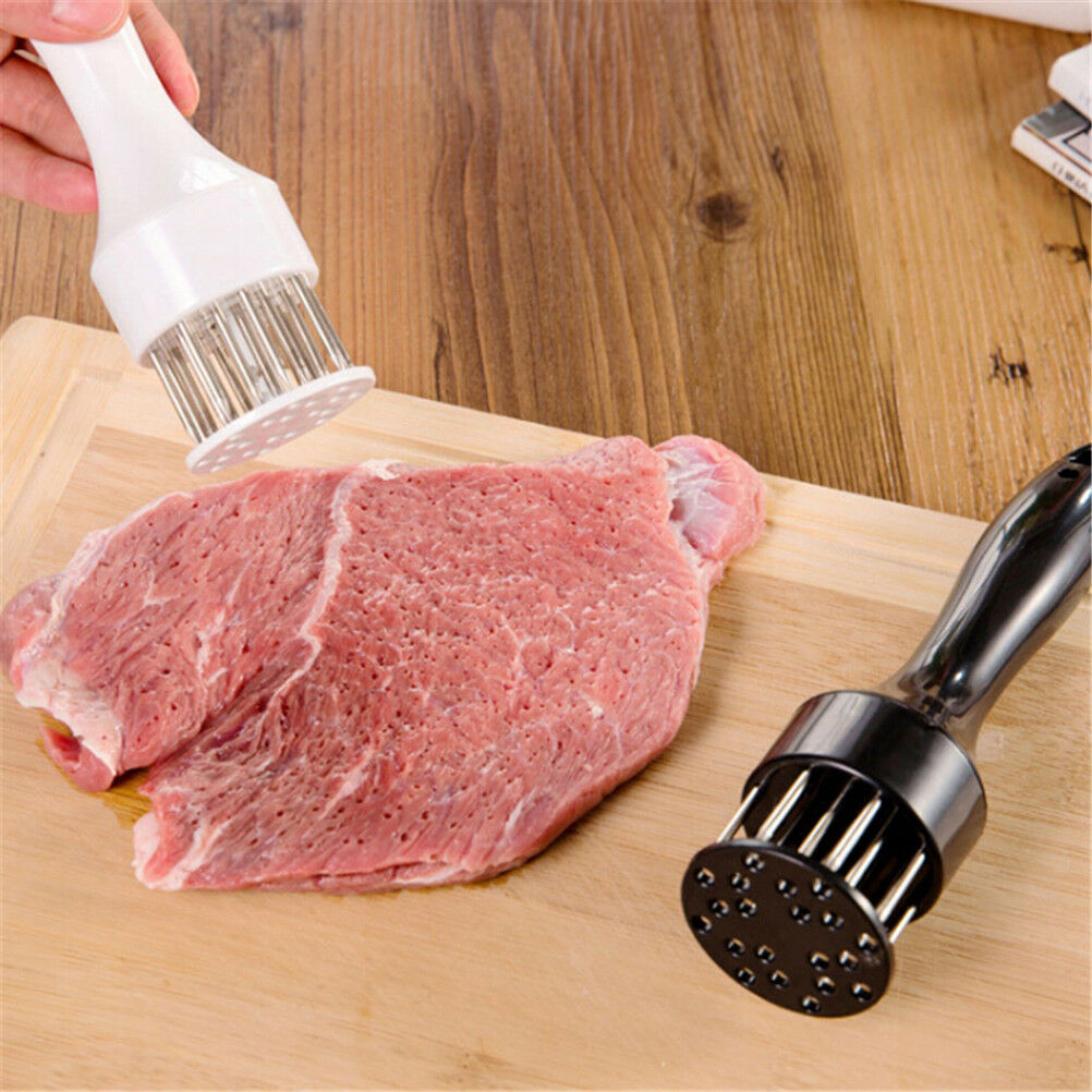 Kitchen Home Tool Meat Tenderizer With Stainless Steel Needle Prongs  HV S u XC