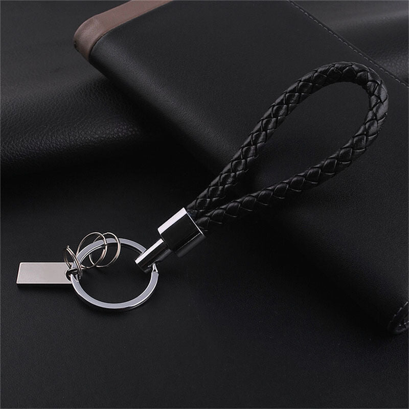 Cool Fashionable Leather Key Chain Ring Keyfob Car Keyring as Keychain  Gi.l8