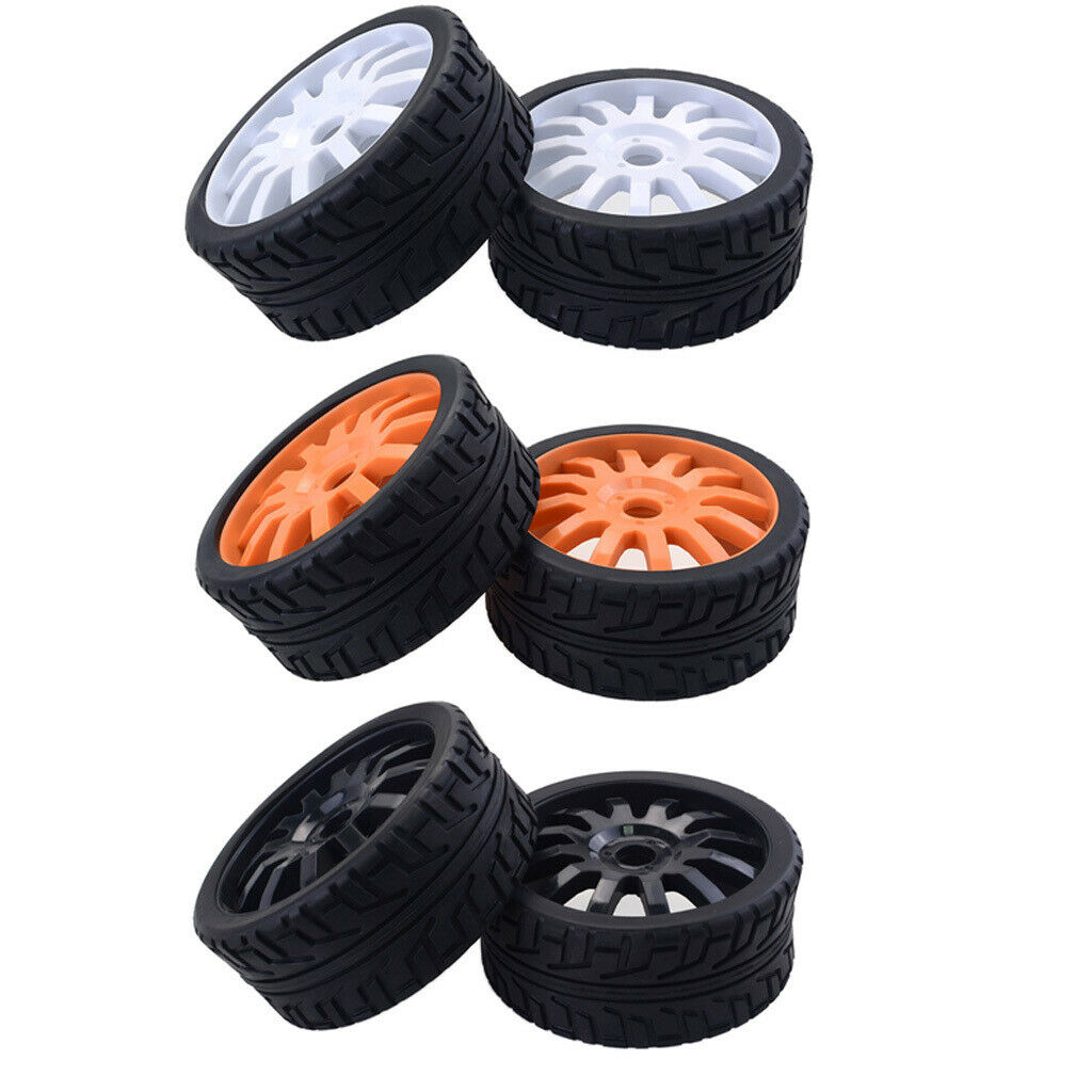 RC car umbrella wheel frame circle hex tires 1: 8 scale RC on