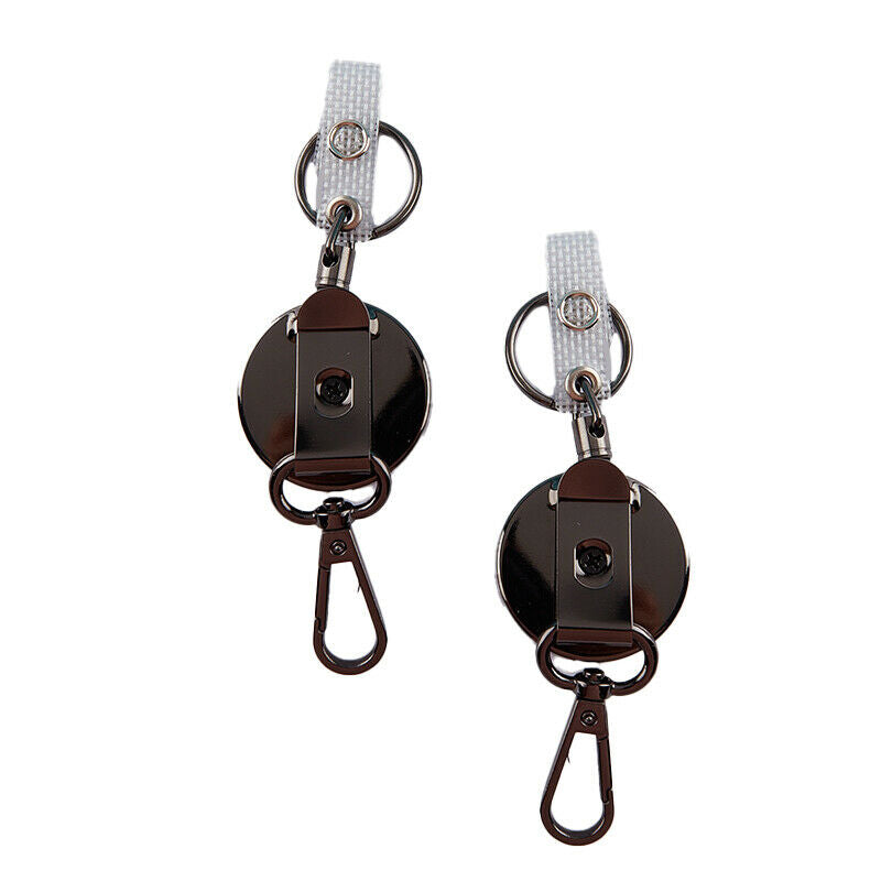 Students Doctor Retractable Nurse Badge Reel Badge Clip Holder ID Card H JYDFAU