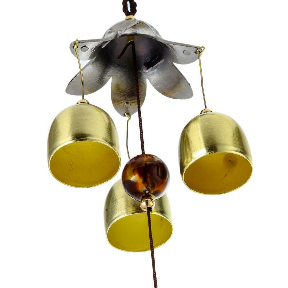 Outdoor Wind Chimes Living Yard Garden Tube Bell Hanging Ornaments (3 Bells @
