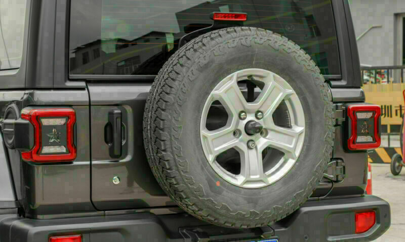 Pair Rear Taillight Cover Guard Pentagram Style Fits For Wrangler JL 2018+ CN