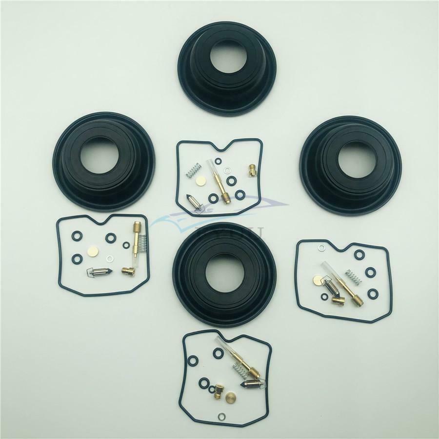 4PCS Carburetor Kit with Plunger Vacuum Diaphragm For GSF600S BANDI T 1996-2003