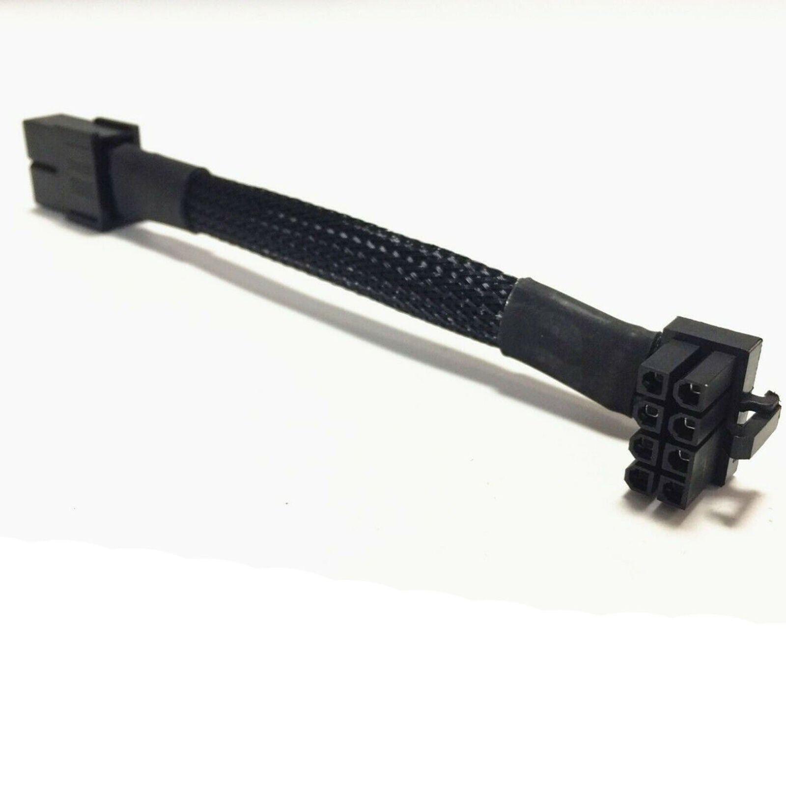 Low Profile 90 Degree 8pin Female to 8-pin male PCI-E GPU Power extension Cable