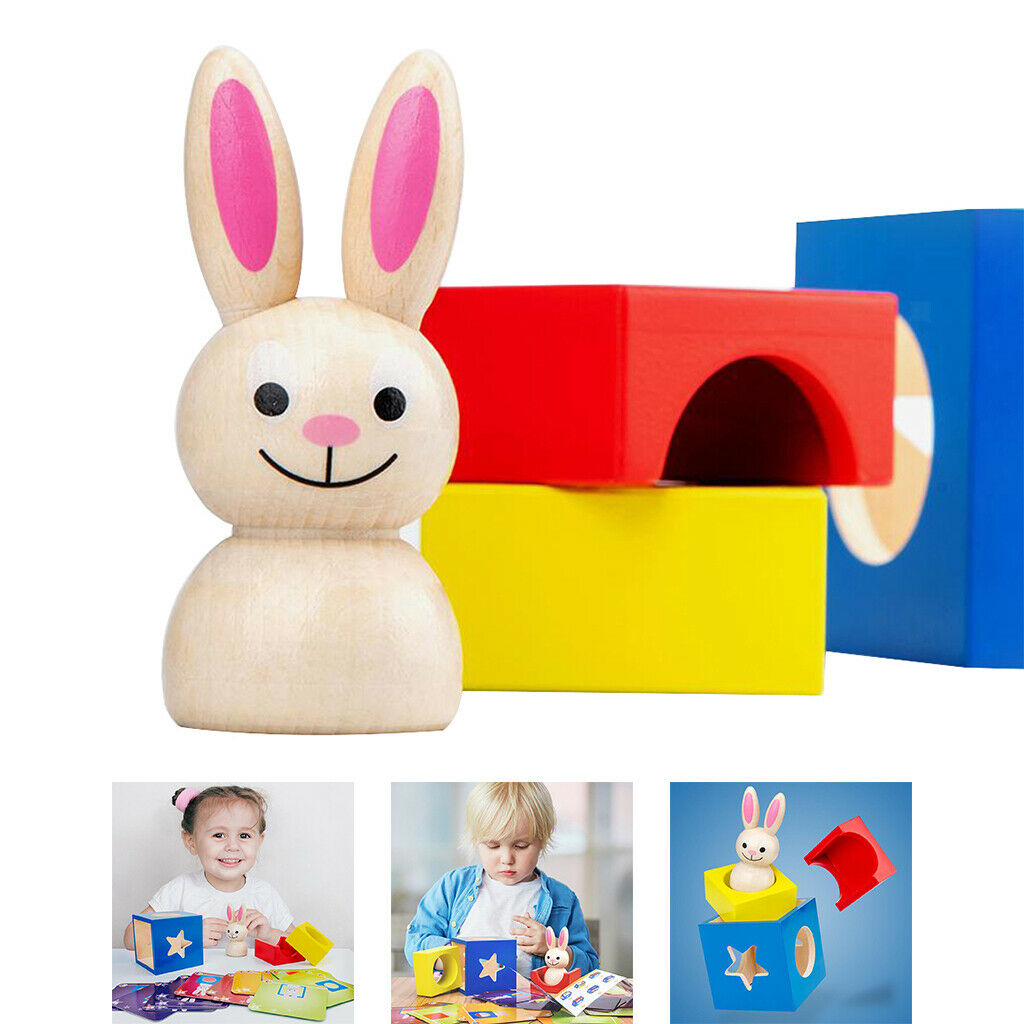 Wooden Building Blocks Set Construction Preschool Learning Educational Toys