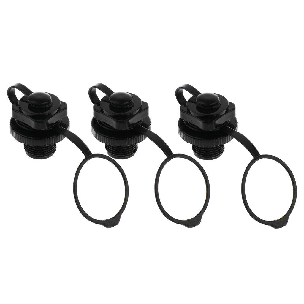 3X   22MM   SPIRAL   AIR   VALVE   PLUG     - WAY   INFLATION   REPLACEMENT