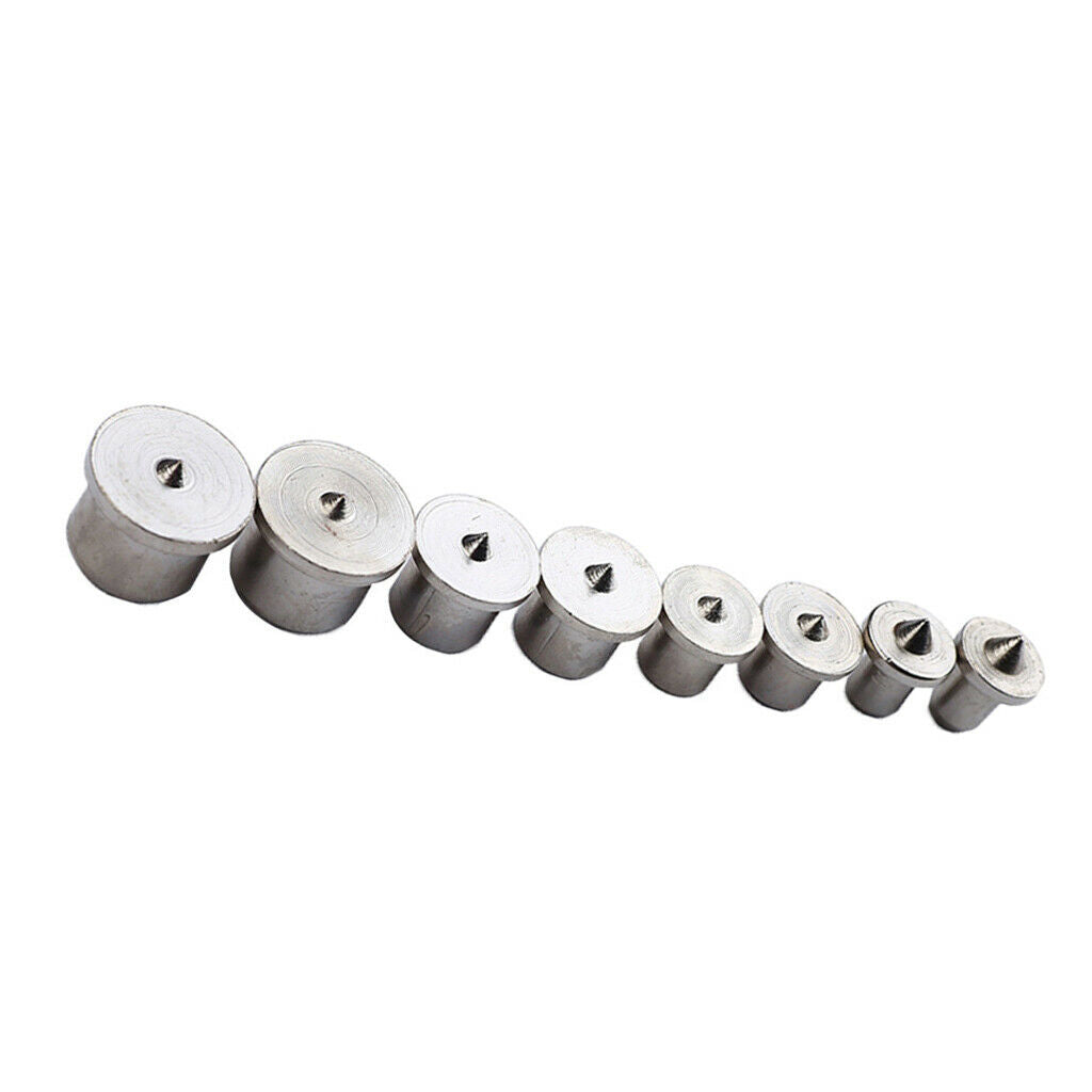 8x Woodworking Tools Dowel Centre Point Pin Set 6/8/10/12mm Drilling Tool