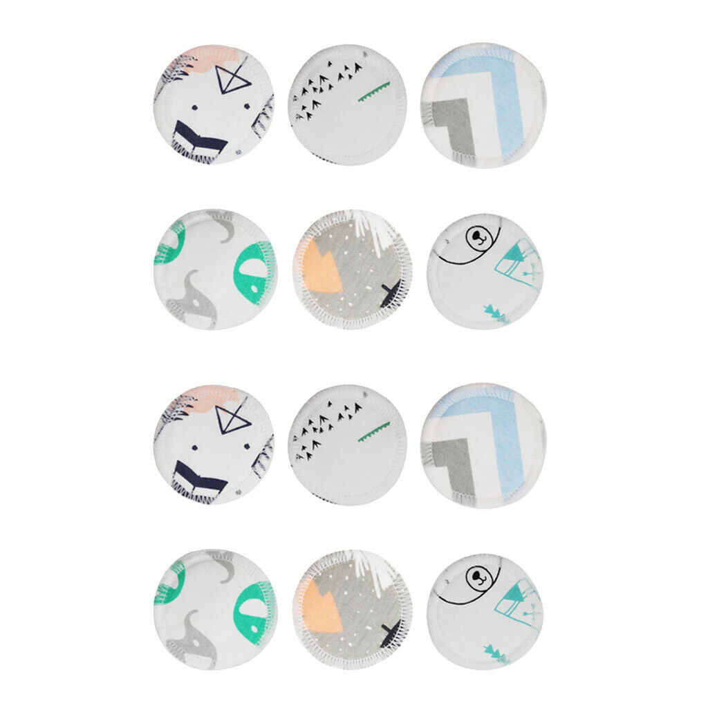 12pcs Reusable Washable Makeup Remover Pads Facial Wash Rounds Makeup Wipes,