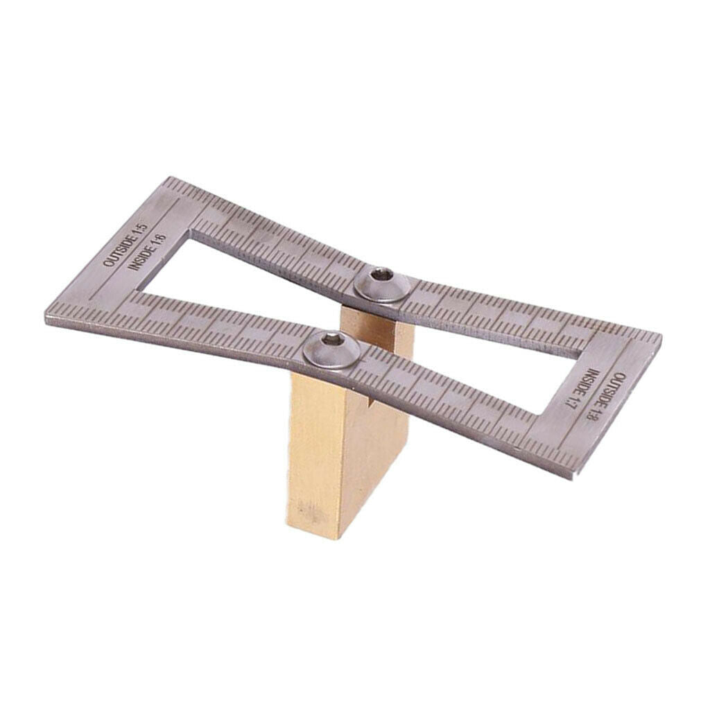 Dovetail Scribe line planner with scale made of high quality stainless steel