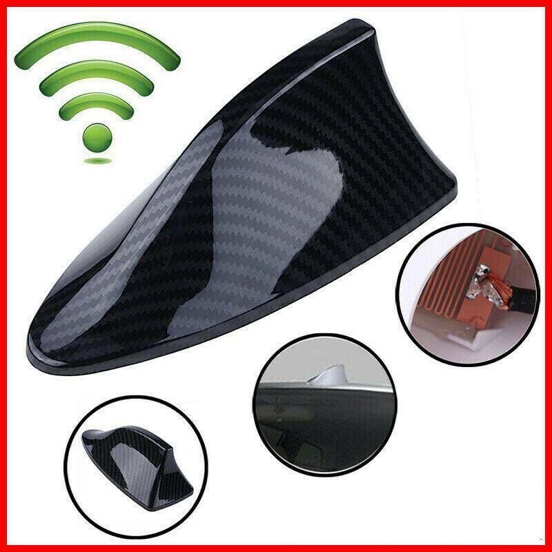 1pc Black Universal Auto Car Roof Radio AM/FM Signal Shark Fin Aerial Antenna UK