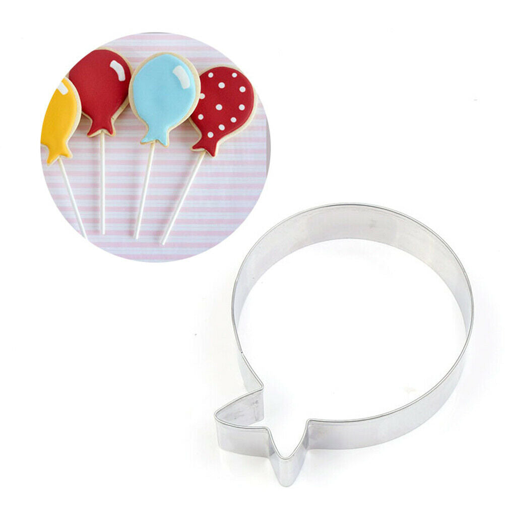 balloon stainless steel cookie cutter biscuit mold fondant cutter cake de.l8