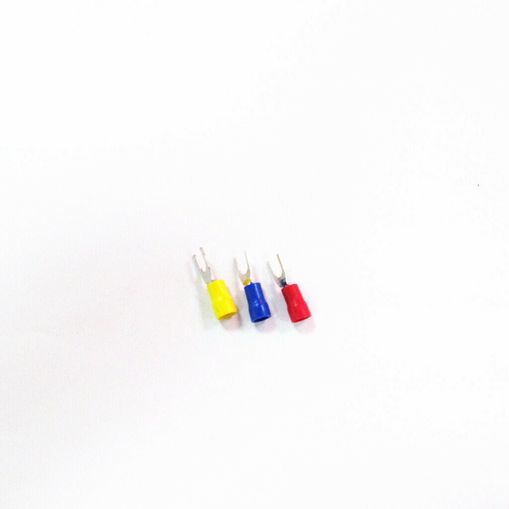 Set of 150 pieces of crimp wire spade fork connector U shape SV2 4