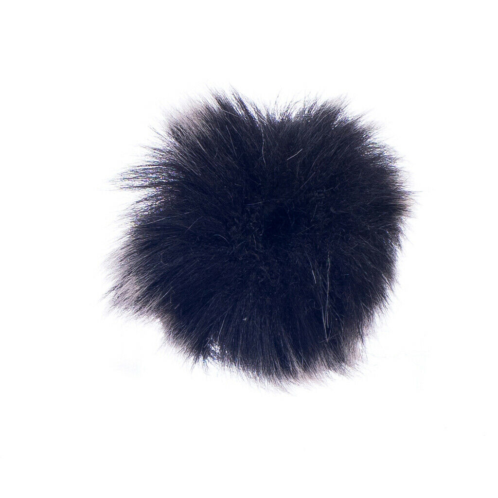 4Pcs Wind Muff Lapel Lavalier Mic Cover Removable Accessory for Outdoor