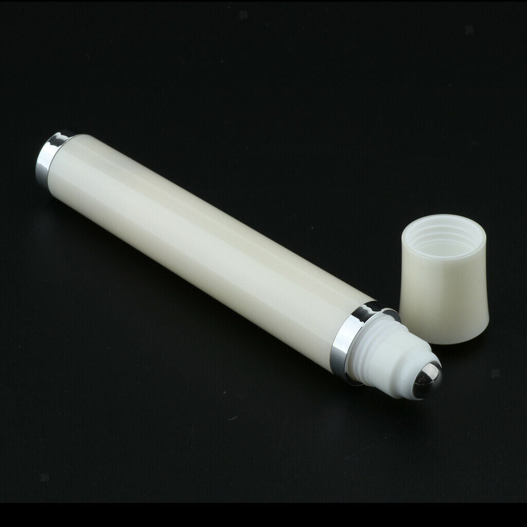 10ml ROLLER BALL BOTTLES Vibration Facial Eye Roller Massager Wand Pen