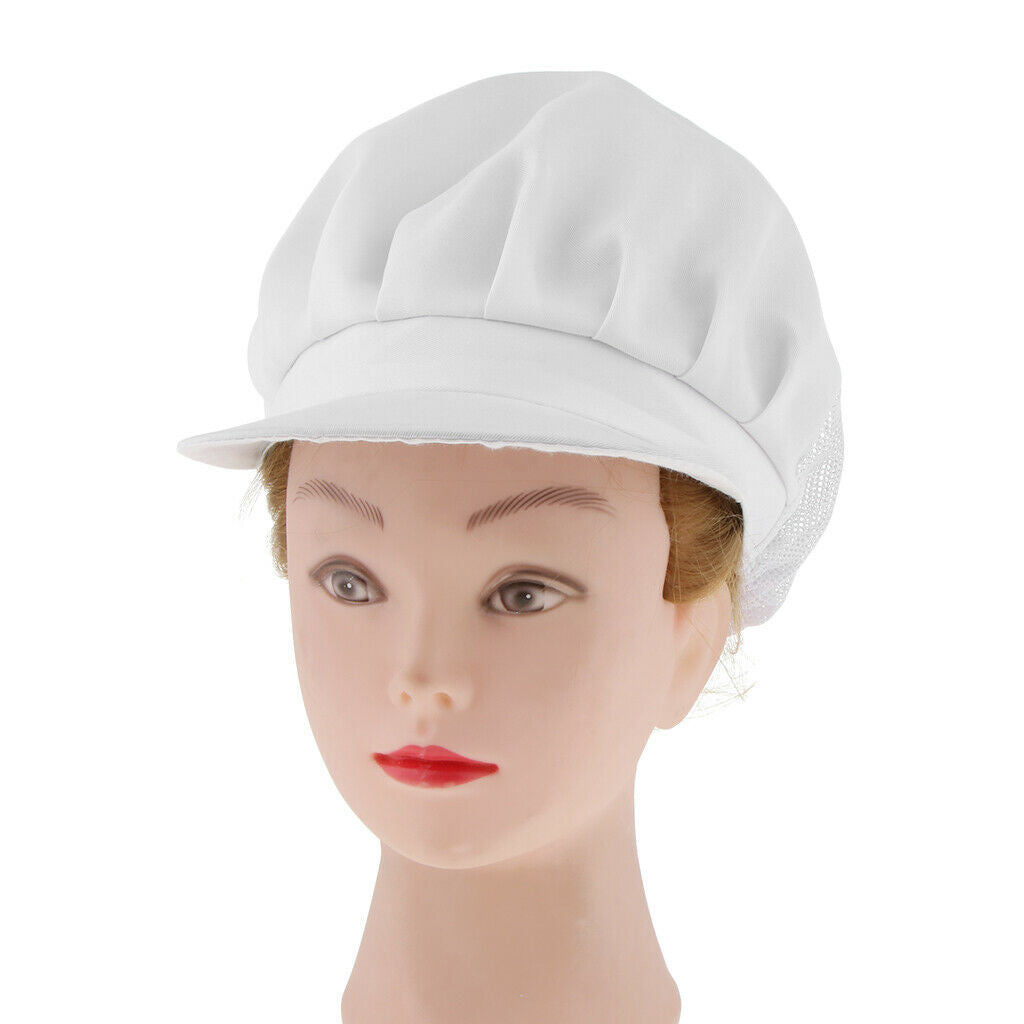 White Chef   Restaurant Kitchen Factory Comfortable Worker Hat