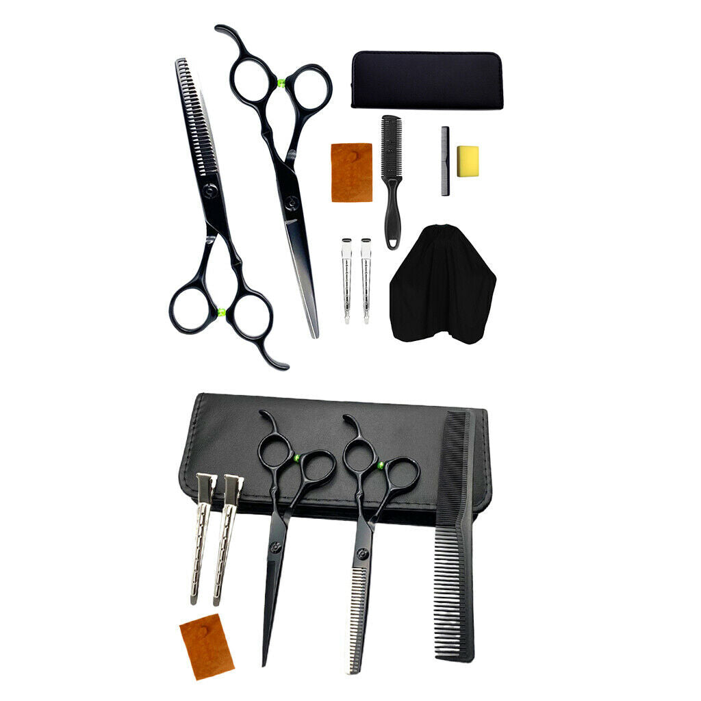 6.0'' Salon Hair Cutting Scissors Styling Tool Equipment Shears Styling Set