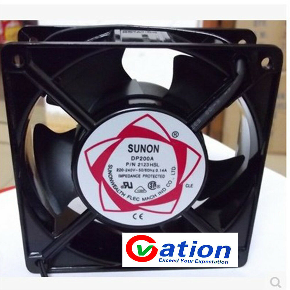 202020For Sunon Cooling Fan DP200A 2133HSL 135 x 135 x 38mm 220-240V 0.14A