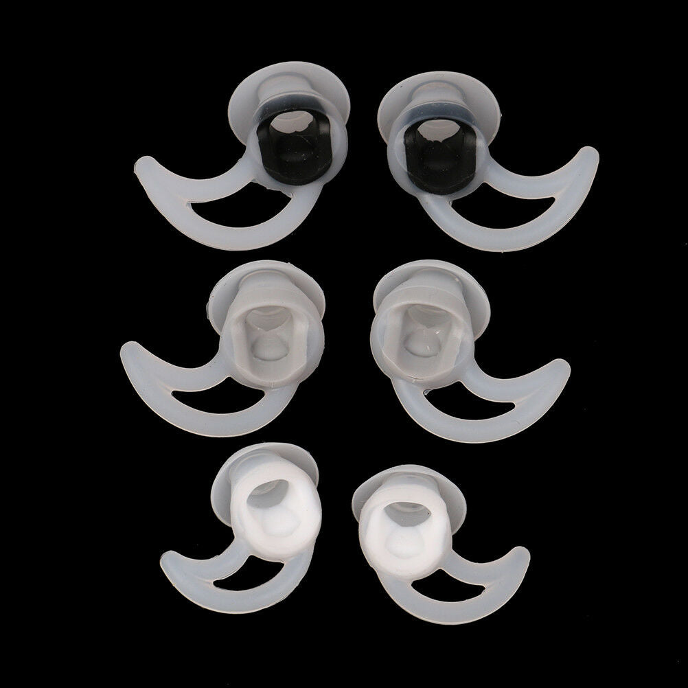 3Pairs(S+M+L) replacement ear bud tips for QC20i QC20  earphones headphon.l8