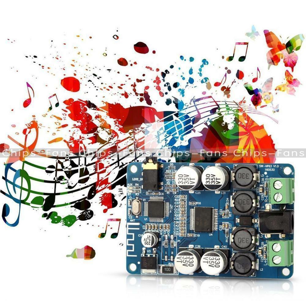 TDA7492P 25W+25W Bluetooth sans Fil V2.1 RÃ©cepteur Audio Amplificateur Board (